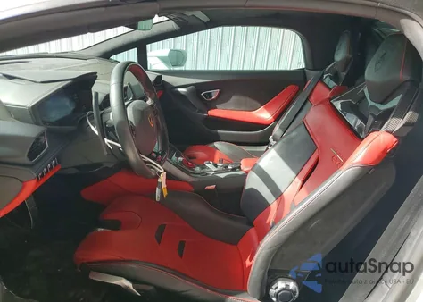 2021 Lamborghini Huracan Evo из США, поврежденный, VIN ZHWUT5ZF7MLA15963